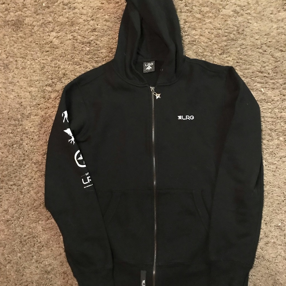 LRG Zip-up with arm badge’s